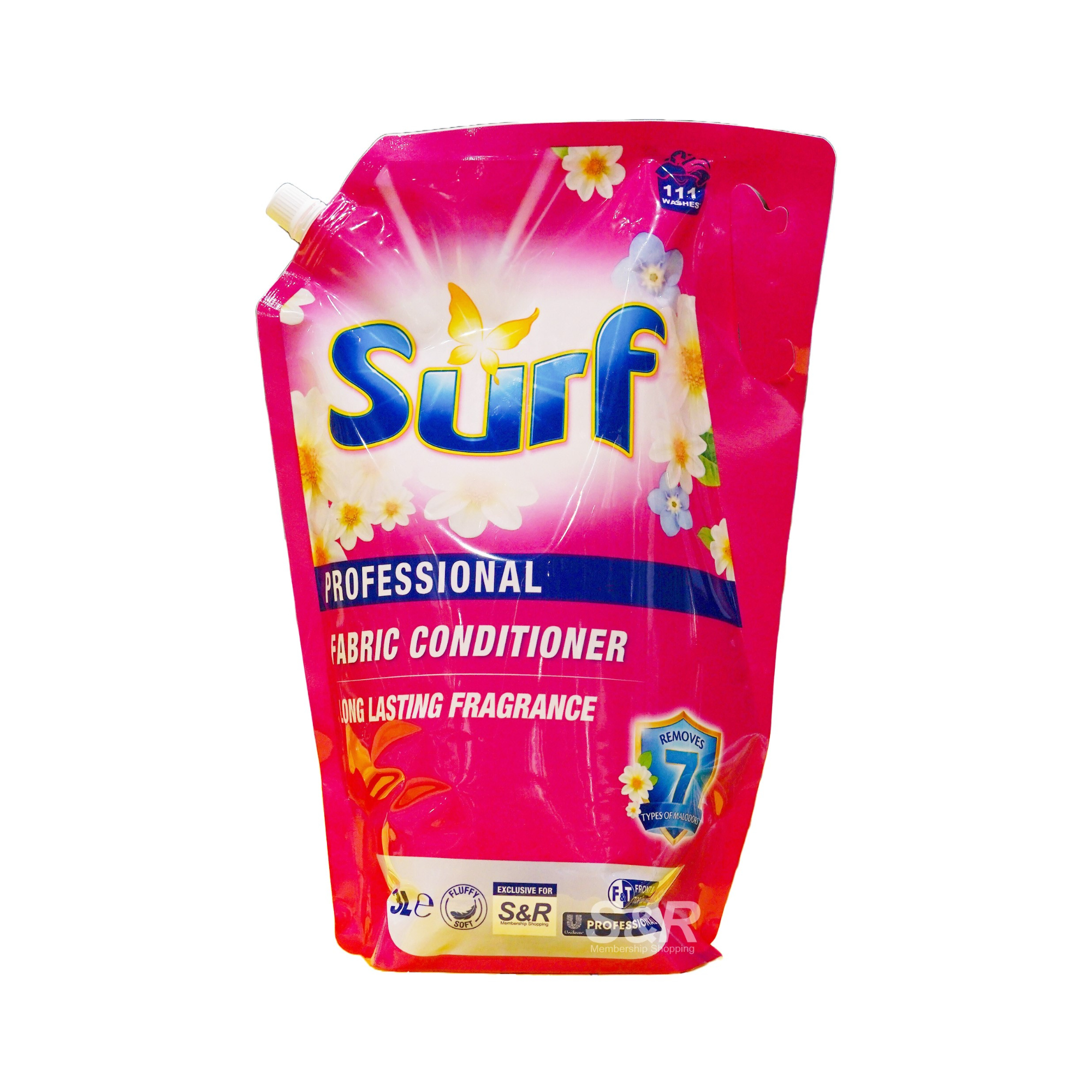Surf Professional Pink Fabric Conditioner 3L